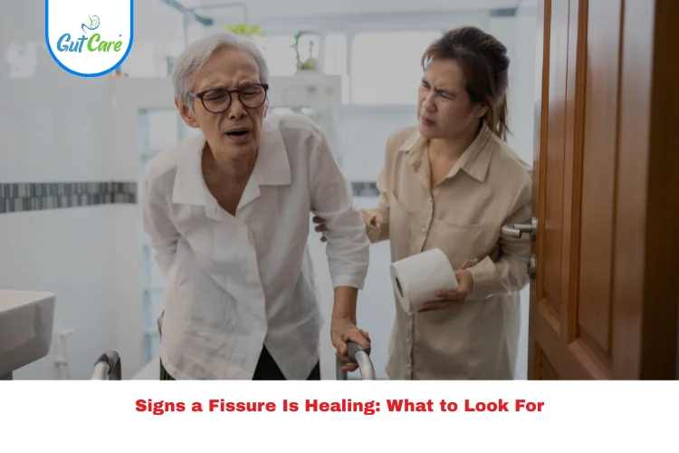 signs a fissure is healing