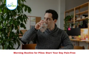 morning routine for piles