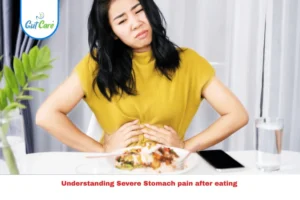 Stomach pain after eating
