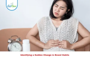 sudden change in bowel habits