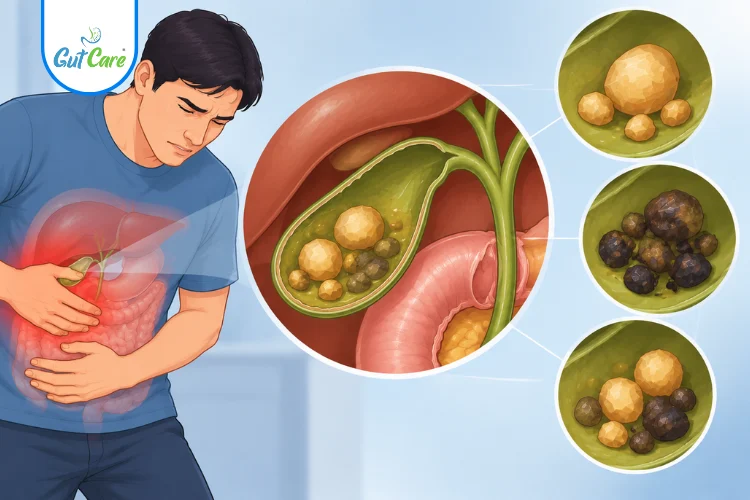 types of gallstones